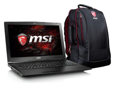 MSI GL62M 15.6 In 8GB 1TB Ci5 GTX1050 Gaming Laptop & Bag